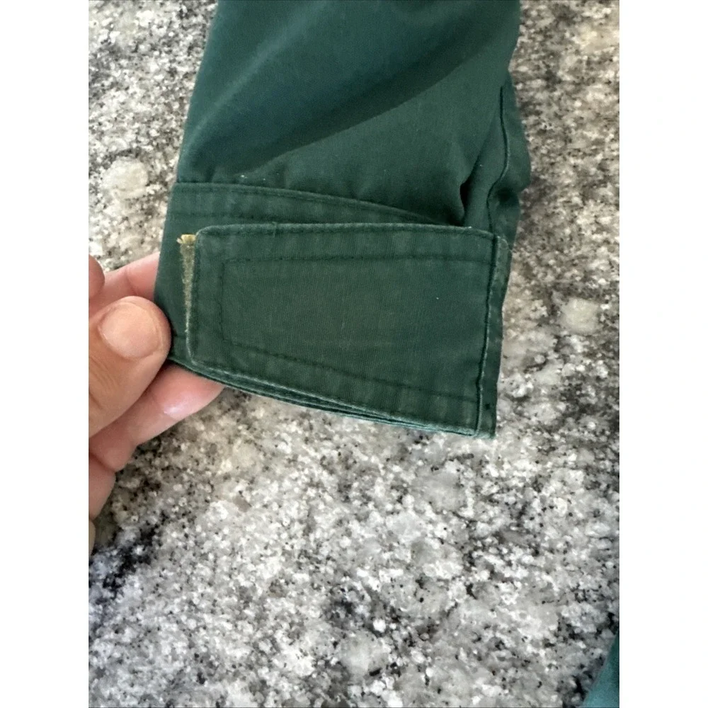 Eddie Bauer Men's Vintage Wool Flannel Lined Mountain Parka Green Large‎ Nice